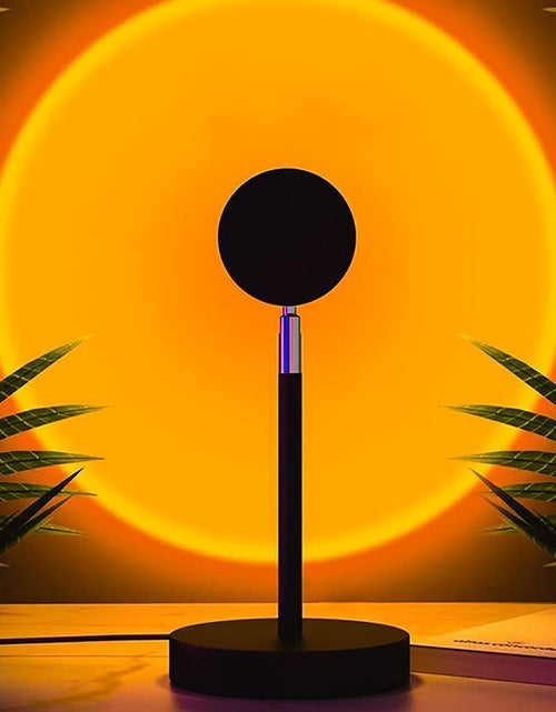 Load image into Gallery viewer, Sunset Lamp Projection, Sun Lamp, Sunlight Lamp Projector, Manual Control Light Projector, Golden Hour 4 Filter 6 Color Changing Night Light for Sunset Projection Lamp, Photography/Party/Home/Bedroom
