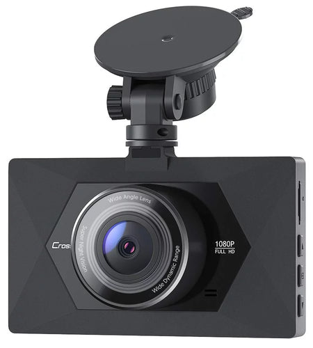 Dash Cam, 1080P Full Hd,On-Dashboard Camera Video Recorder for Cars with 3" LCD Display, Night Vision, WDR, Motion Detection, Parking Mode, G-Sensor, 170° Wide Angle