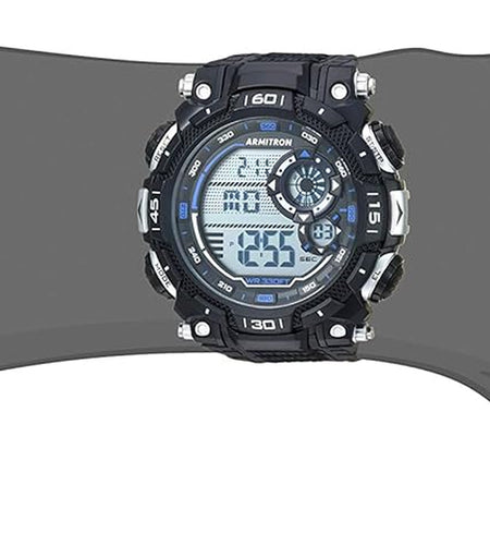 Sport Men'S Digital Chronograph Resin Strap Watch, 40/8397