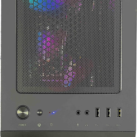 Desktop Gaming Computer Home&Office PC Ryzen 7 5700G, 16GB DDR4 3600, 512Gb M2 NVME SSD, RGB Fans, Win 10 Home 64-Bit Ready(Amd Ryzen 7 5700G) Built in USA,1 Year Warranty Desktop Computers