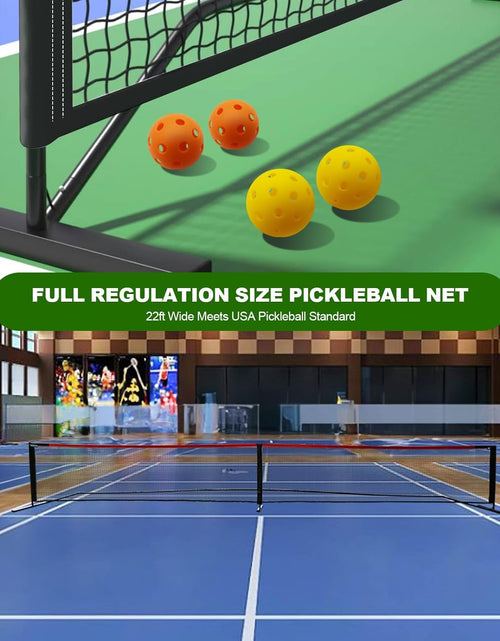 Load image into Gallery viewer, Pickleball Paddle Set of 4, Pickleball Set with Net, Pickleball Set with Net And
