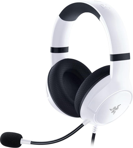 Kaira X Wired Headset for Xbox Series X|S, Xbox One, PC, Mac & Mobile Devices: Triforce 50Mm Drivers - Hyperclear Cardioid Mic - Flowknit Memory Foam Ear Cushions - On-Headset Controls - White