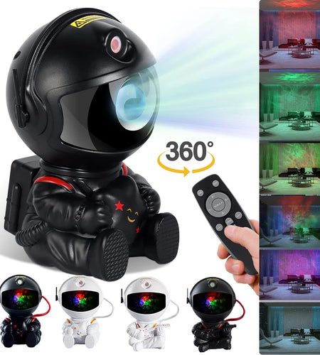 Astronaut Projector, Star Galaxy Projector Night Light for Kids, 360°Adjustable Astronaut Nebula Ceiling Led Lamp Projector for Kids with Timer and Remote for Children Adults Gift