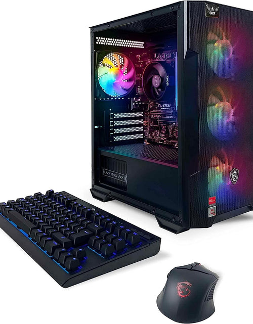 Load image into Gallery viewer, Desktop Gaming Computer Home&amp;Office PC Ryzen 7 5700G, 16GB DDR4 3600, 512Gb M2 NVME SSD, RGB Fans, Win 10 Home 64-Bit Ready(Amd Ryzen 7 5700G) Built in USA,1 Year Warranty Desktop Computers
