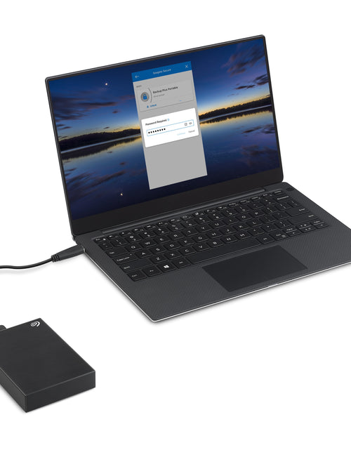 Load image into Gallery viewer, Backup plus Portable 4TB External USB 3.0 Hard Drive - Black
