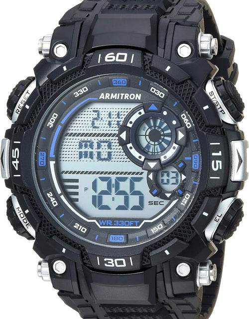 Load image into Gallery viewer, Sport Men&#39;S Digital Chronograph Resin Strap Watch, 40/8397
